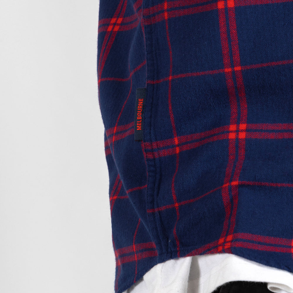 SALE SALE SALE Melbourne Demons Mens Mustang Flannelette Shirt