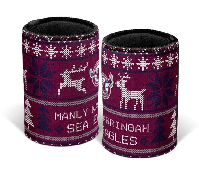 SALE SALE SALE Manly Sea Eagles Xmas Can Cooler
