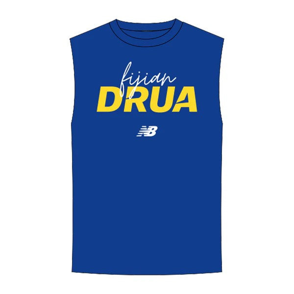 SALE Fijian Drua 2025 Muscle Singlet - Unisex - Royal