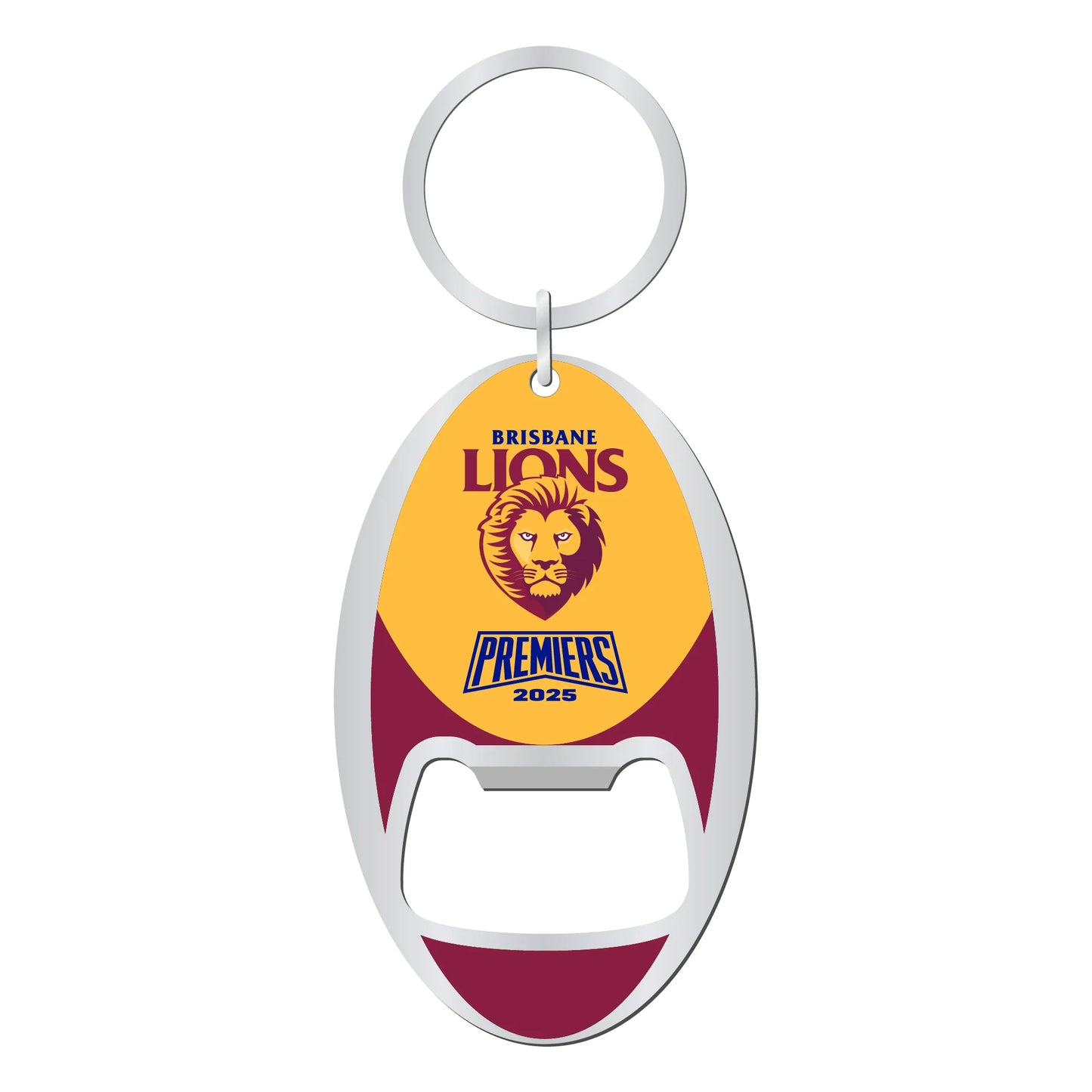Brisbane Lions 2025 Premiers Bottle Opener