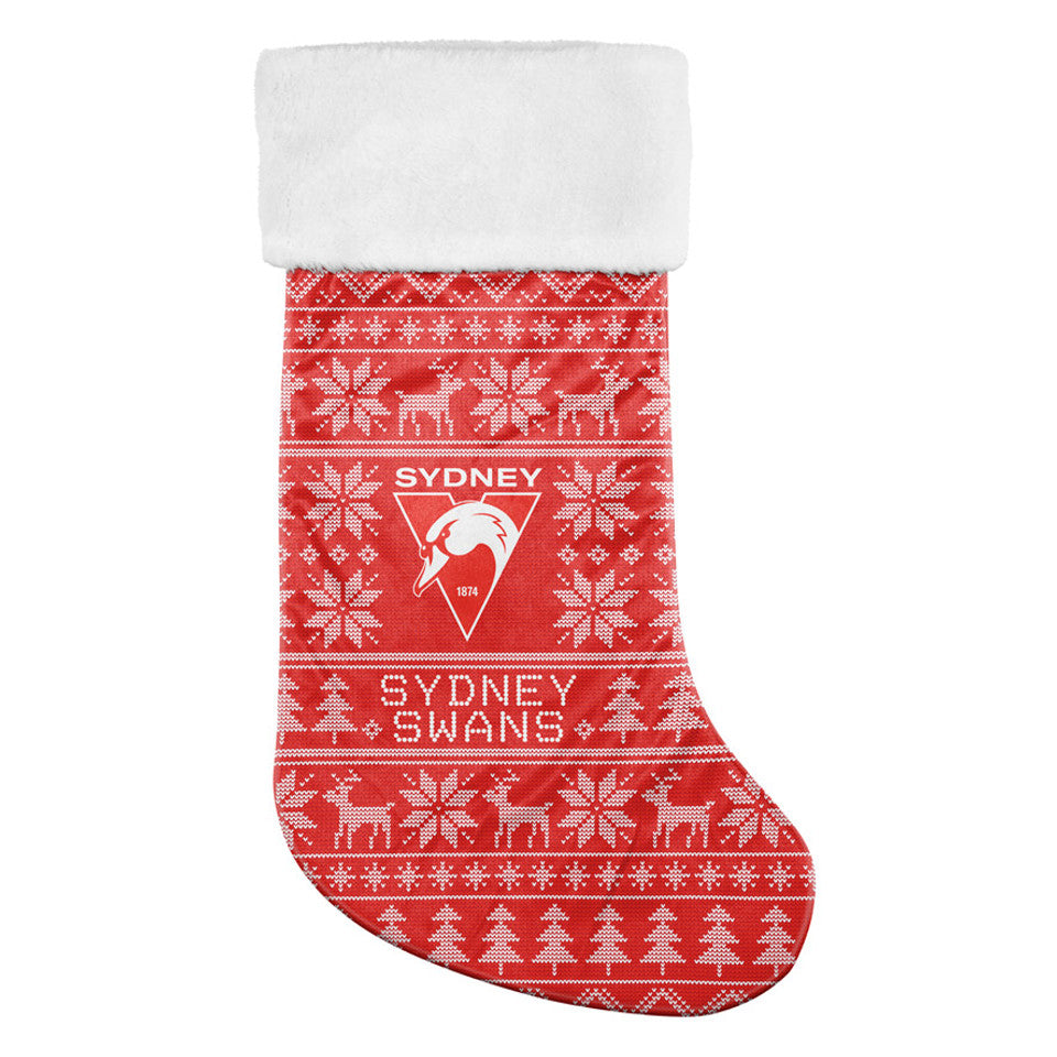 Sydney Swans Xmas Stocking