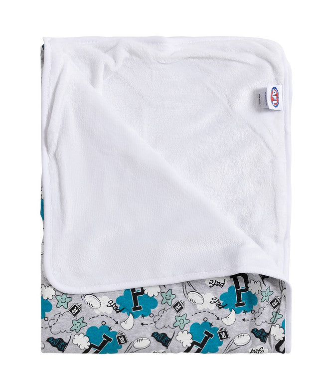 SALE SALE SALE Port Adelaide Power Baby Cloud Blanket