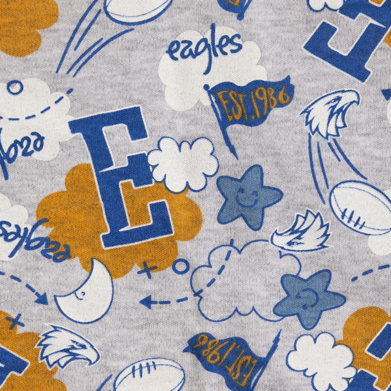 West Coast Eagles Baby Go West Coast Blanket