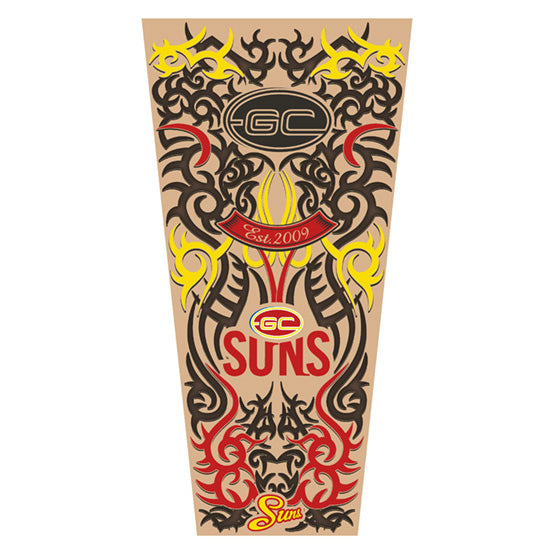 Gold Coast Suns Kids Tattoo Sleeve