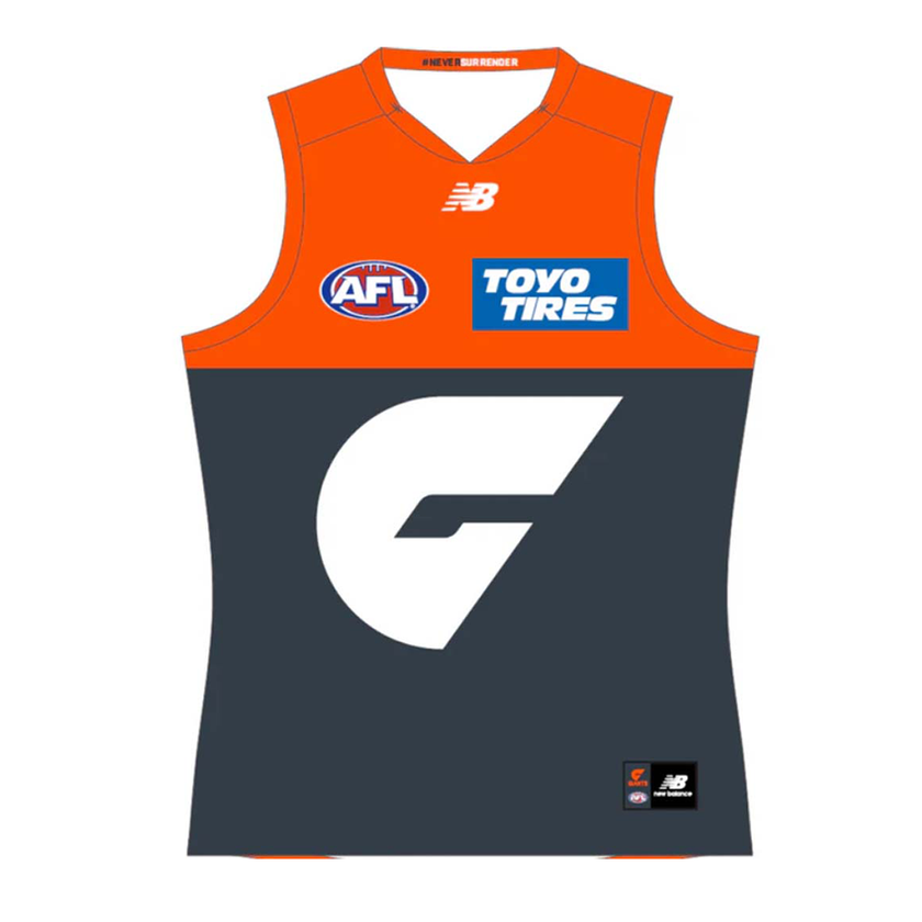 SALE SALE SALE NEW GWS Giants 2025 Adult On Field Guernsey