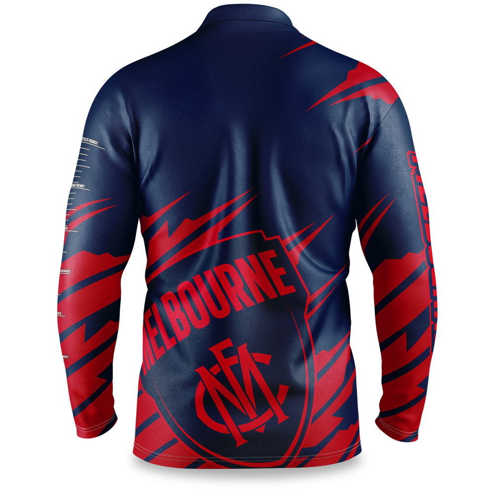 Sale Sale Sale Sale Melbourne Demons 'Ignition' Fishing Shirt