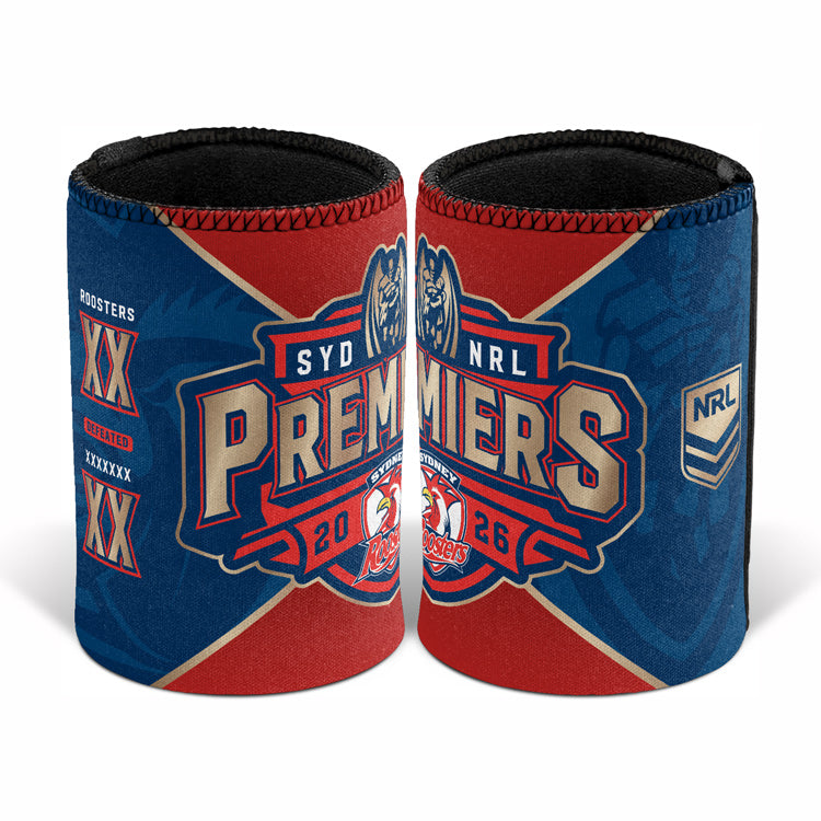 Sydney Roosters 2026 Premiers Can Cooler (PreOrder)