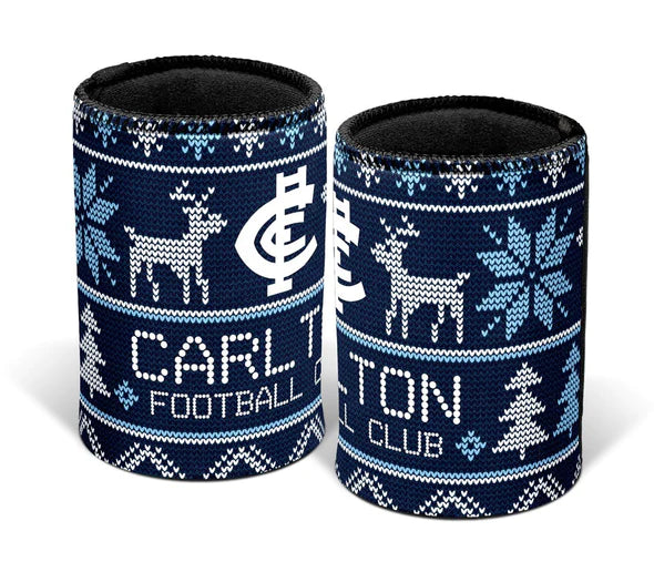 Carlton Blues Xmas Can Cooler