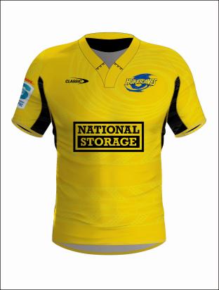 SALE SUPER RUGBY Hurricanes 2025 Men's Home Jersey