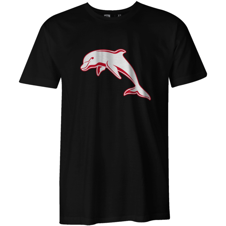 SALE SALE SALE Dolphins NRL Men's Logo Tee