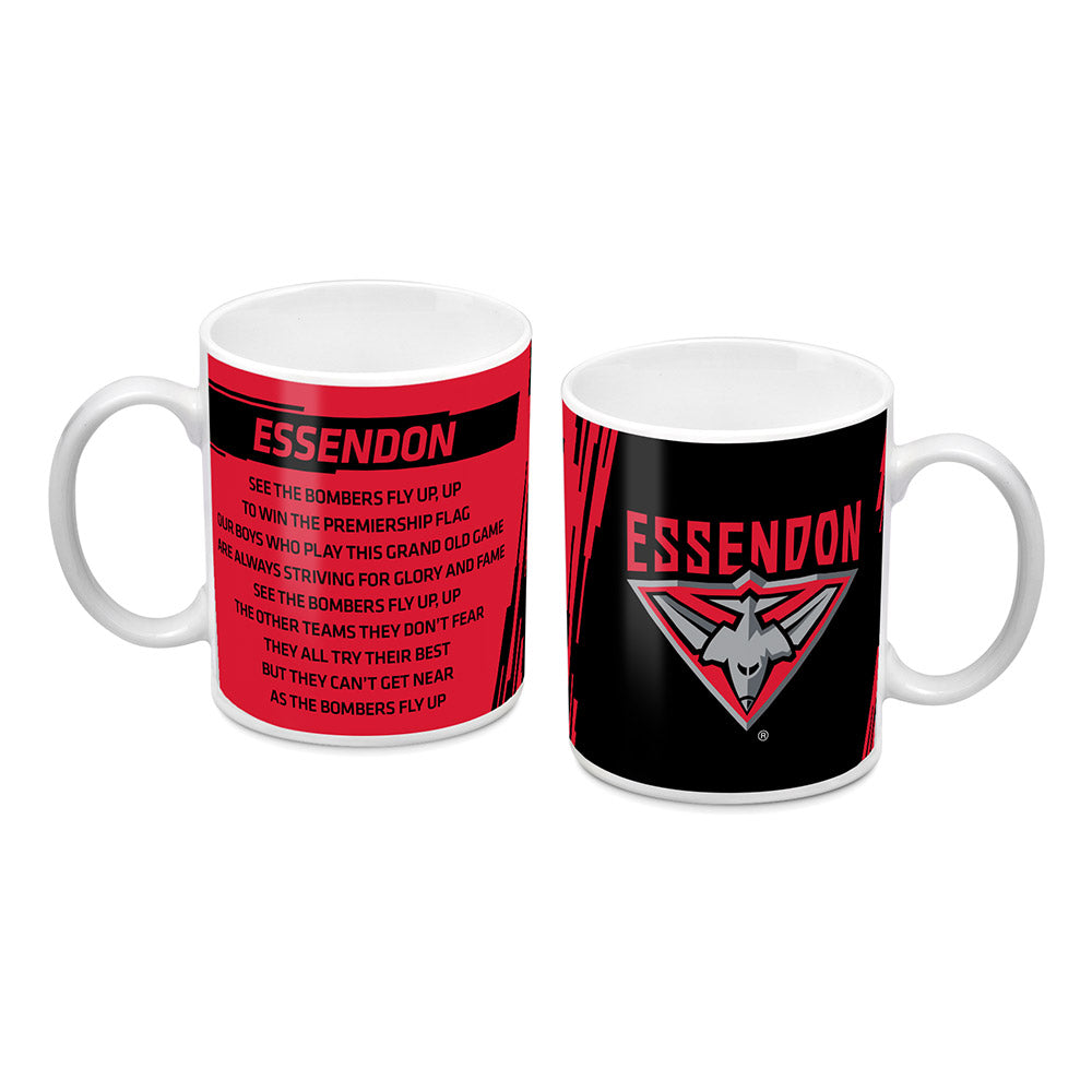 Essendon Bombers Team Song Mug