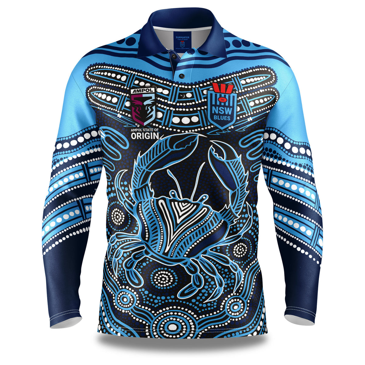 SALE SALE SALE NSW Blues 'Karumba' Fishing Shirt