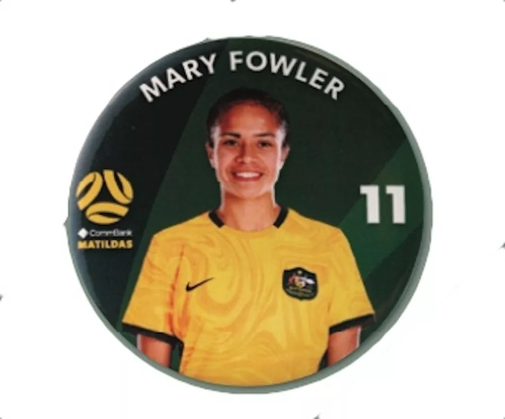 NEW IN STORE Football Australia Matildas Mary Fowler Player Badge