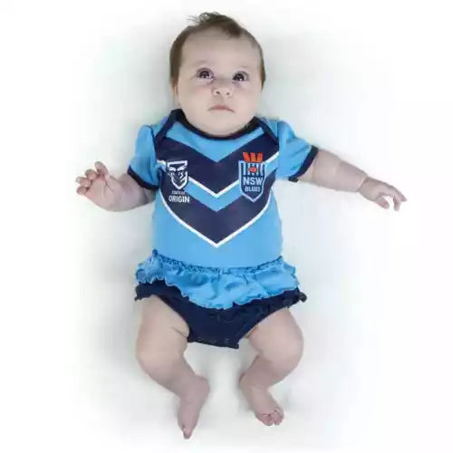 State Of Origin NSW Girls Tutu Footysuit