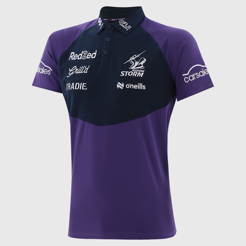 SALE Melbourne Storm 2025 Men's Media Polo