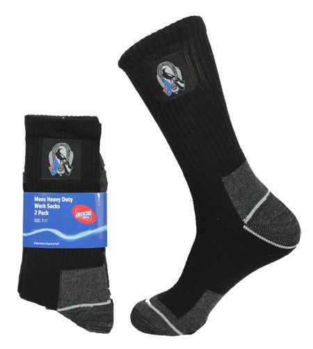 SALE SALE SALE Collingwood Magpies Work Socks Two Pack