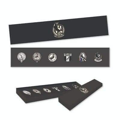 SALE AFL Collingwood Magpies Logo Pin Set