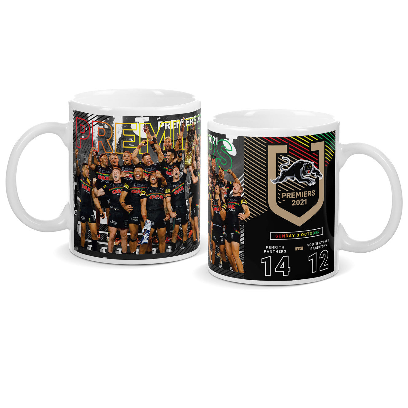 SALE SALE SALE Penrith Panthers 2021 Premiers Team Photo
Mug