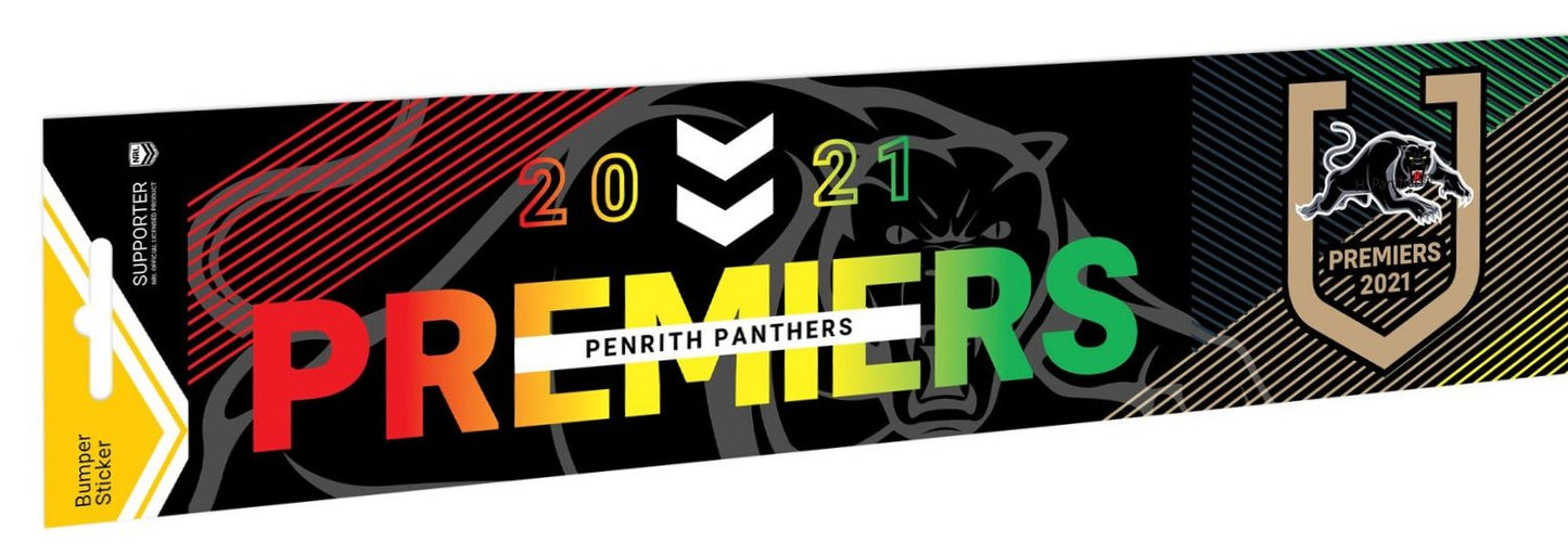 STOCKTAKE SALE Penrith Panthers 2021 Bumper sticker