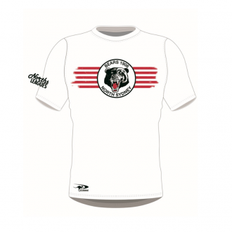 North Sydney Bears ARL NRL Classic White Retro T Shirt