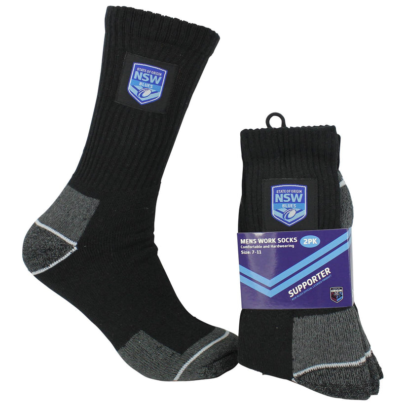 SALE SALE SALE NSW Blues Work Socks 2pk