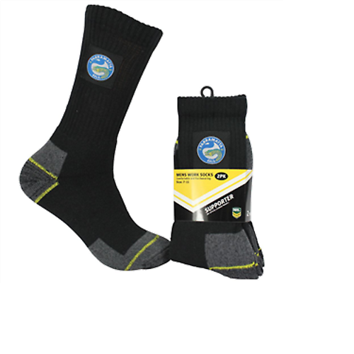 SALE Paramatta Eels Work Socks 2pk