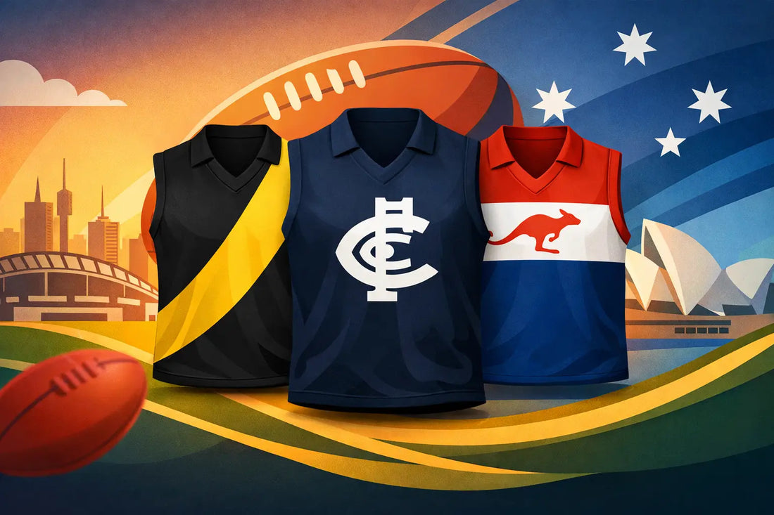 Official Retro AFL Guernseys Australia Fans Love