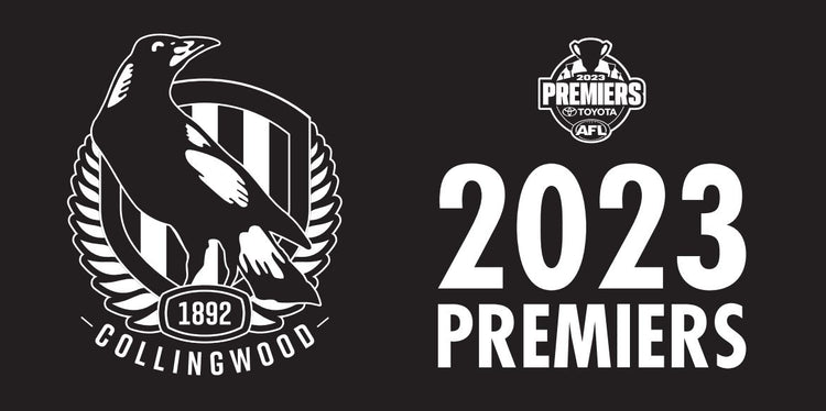2023 AFL Premiers Collingwood Magpies