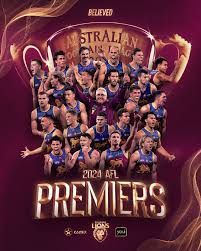 2024 AFL Premiers Brisbane Lions