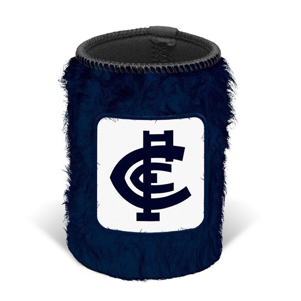 Carlton Blues Fluffy Can Cooler