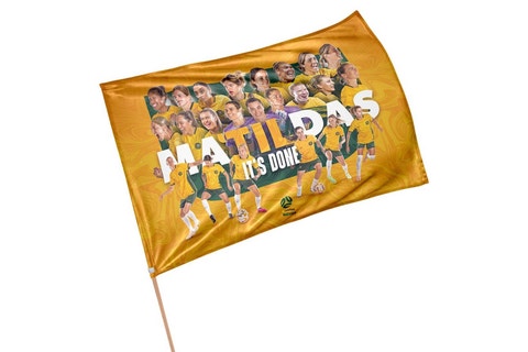 NEW IN STORE  Matildas  Game Day Flag