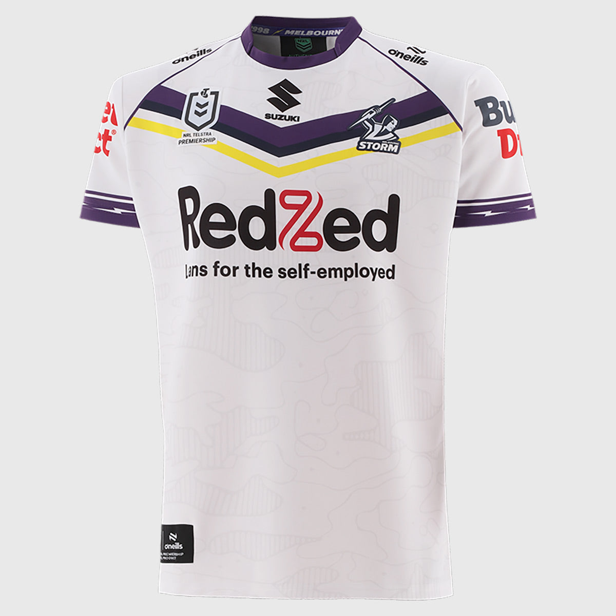 Sale Melbourne Storm 2026 O'Neill's Men's Away Jersey.