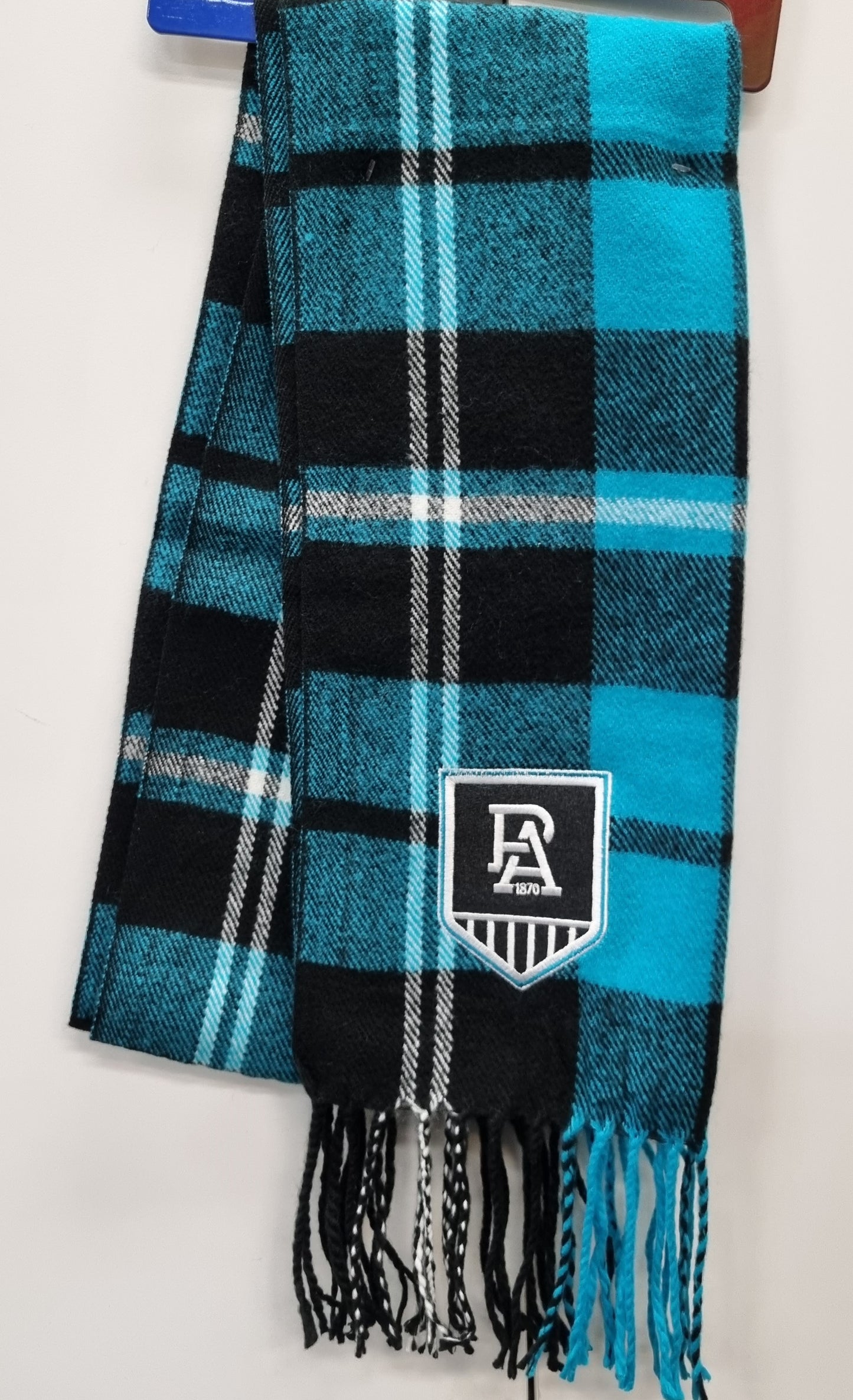 Port Adelaide Power Tartan Scarf