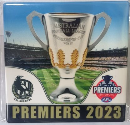 2023 AFL Premiership Collingwood Magpies Commemorative Ceramic Coaster