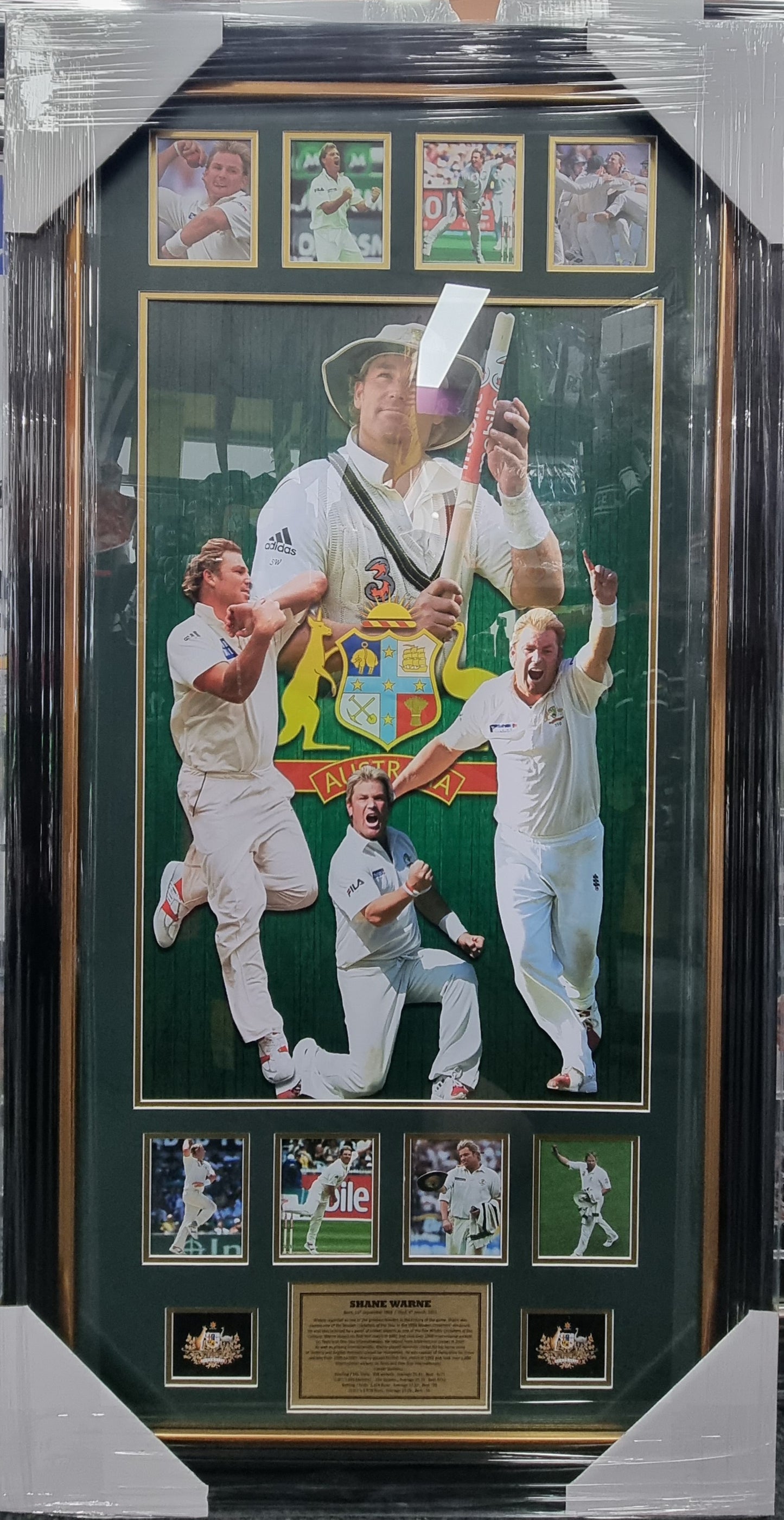 Shane Warne Frame. PICK UP ONLY