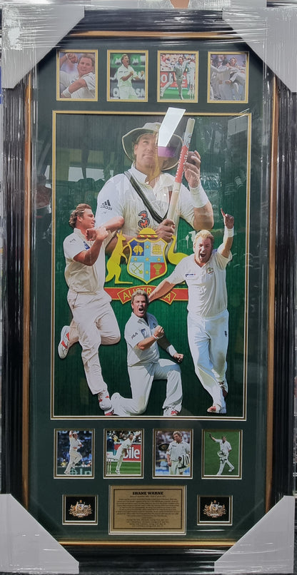 Shane Warne Frame. PICK UP ONLY