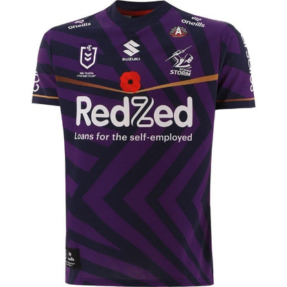 STOCKTAKE SALE  NRL Melbourne Storm 2024 O'Neills ANZAC Jersey