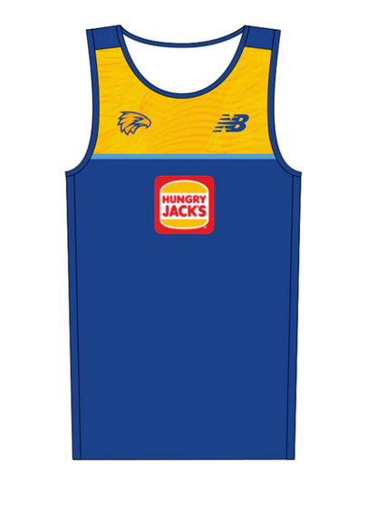 West Coast Eagles 2025 Training Singlet