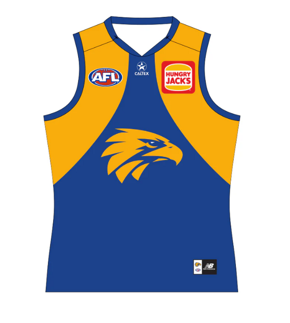 West Coast Eagles 2025 Guernsey