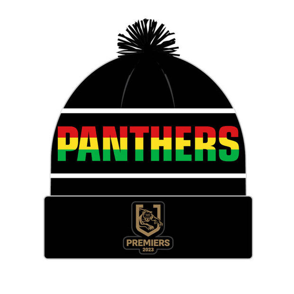 Penrith Panthers 2023 Premiership Beanie