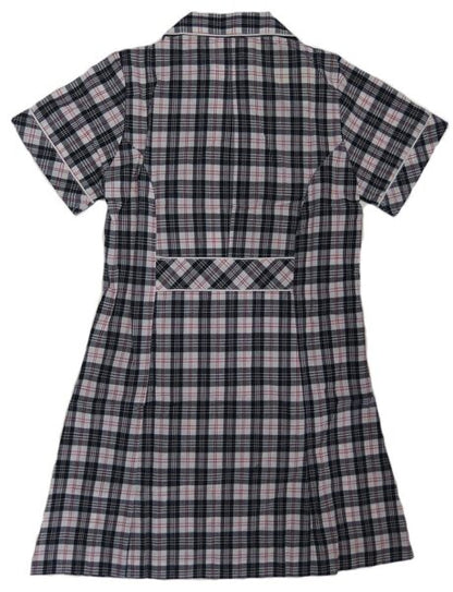 Primary School Summer Dress Red Black White