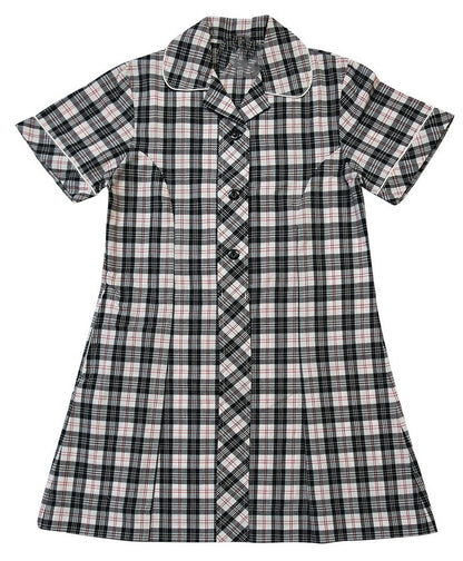 Primary School Summer Dress Red Black White