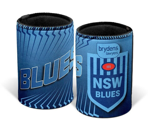 NSW Blues Can Cooler Can Bottle Stubby Holder