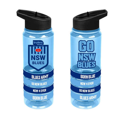 STOCKTAKE SALE           NSW Blues Tritan Drinks Bottle With Bands