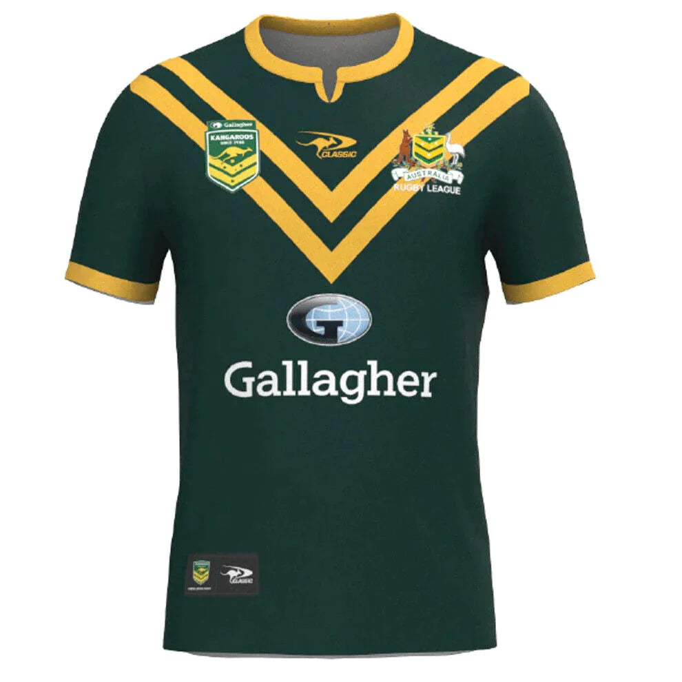 STOCKTAKE SALE    Australian Kangaroos ARL/NRL 2024 Jersey Youth