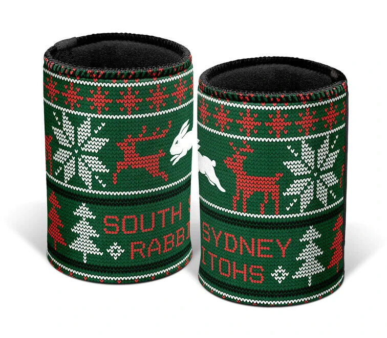 South Sydney Rabbitohs Xmas Can Cooler