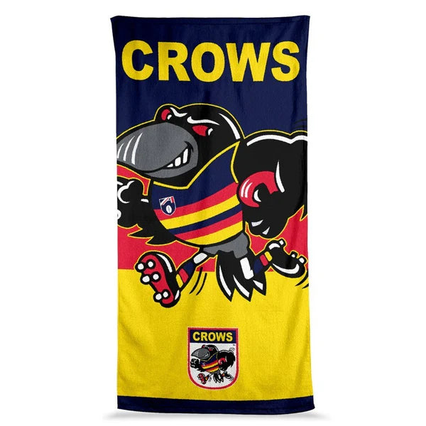 Adelaide Crows Jumbo Beach Bath Towel
