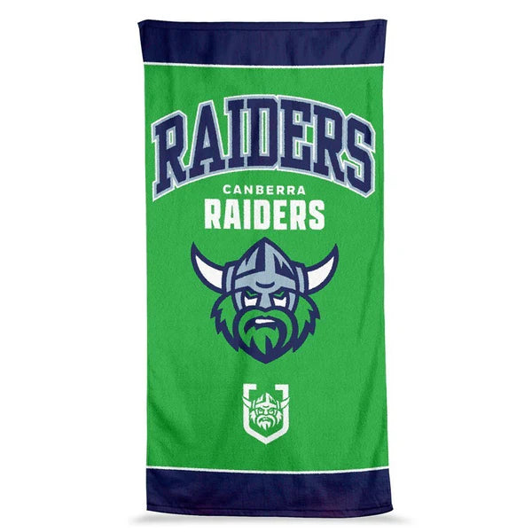 SALE SALE SALE                NRL Canberra Raiders Jumbo Beach Bath Towel
