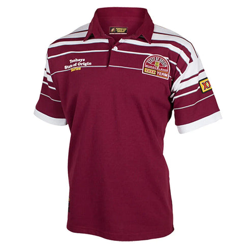 QLD Maroons 1995 State of Origin NRL Vintage Retro Rugby Jersey