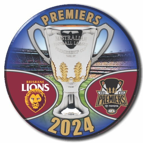 2024 AFL Premiership Brisbane Lions Badge